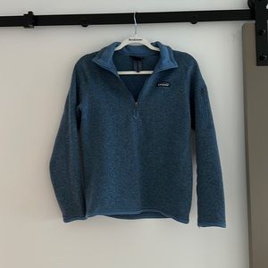 Patagonia 1/4 zip sweater jacket